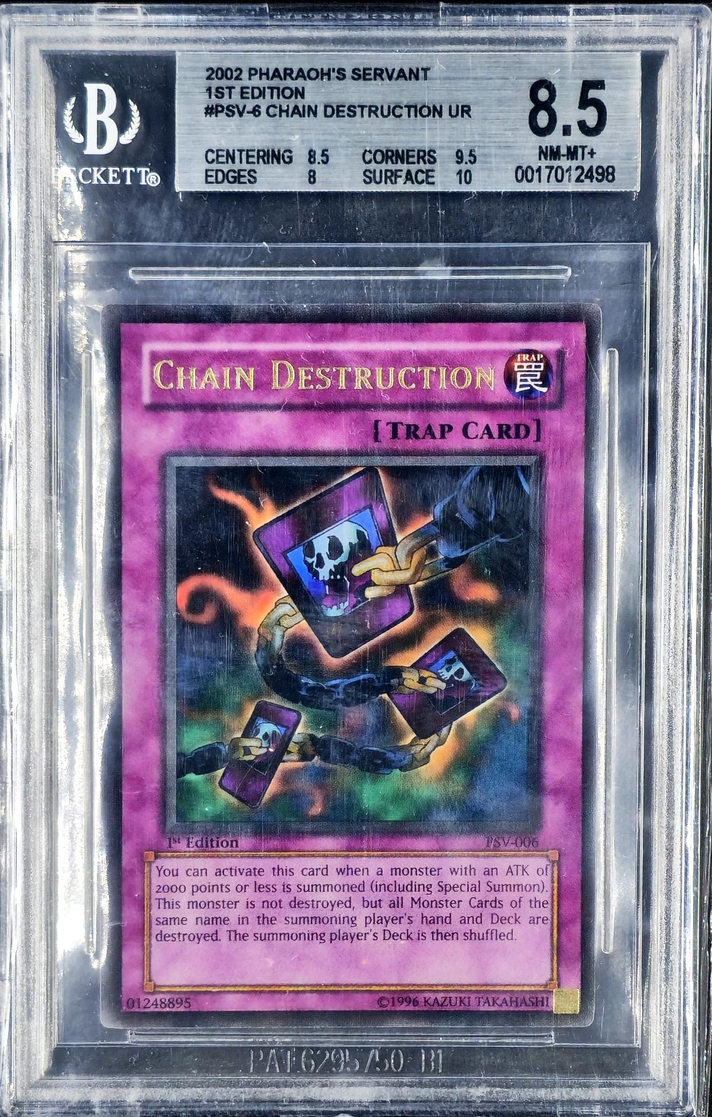 Beckett 8.5 Chain Destruction, 1st Edition, PSV-006