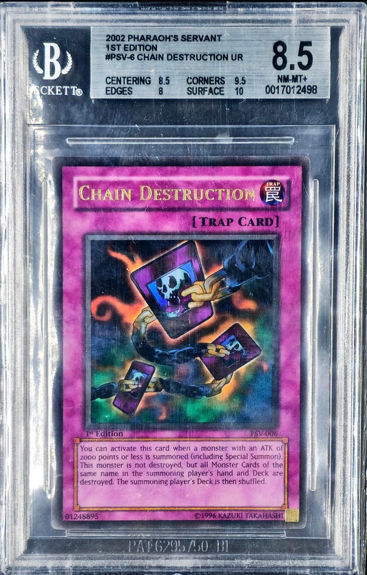 Beckett 8.5 Chain Destruction, 1st Edition, PSV-006