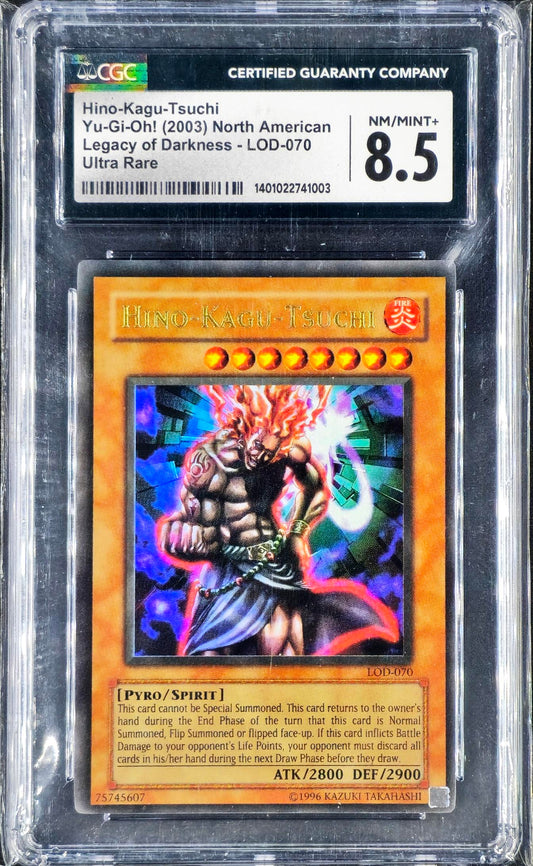 CGC 8.5 Hino-Kagu-Tsuchi, Ultra Rare, LOD-070